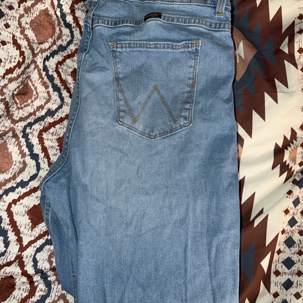 Wrangler Light Blue High Rise Jeans